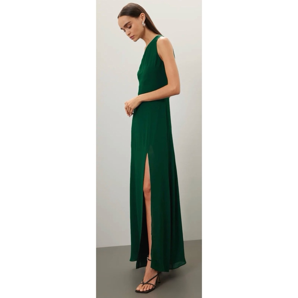 Reformation Evelyn Dress in Forest - Picture 5 of 16